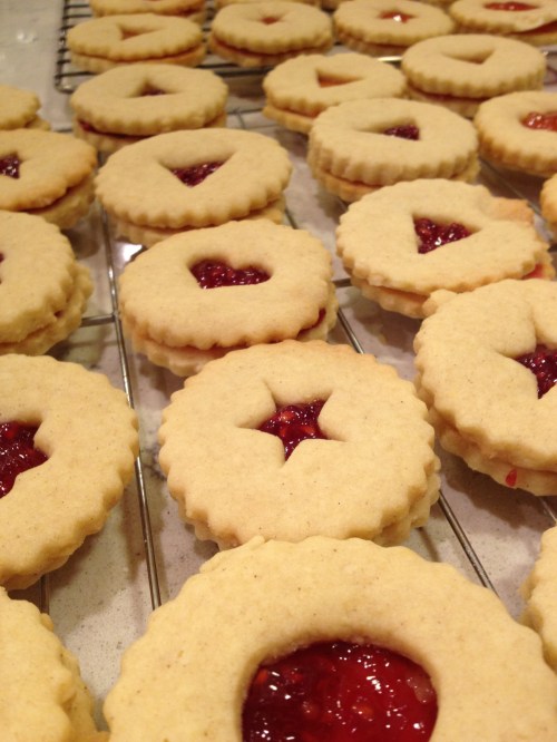 Filled with Dark Creek jams and jellies, these are oh so very good!