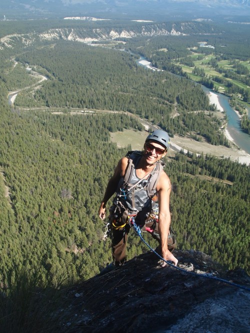 Eli - met in Lake Louise and the next day climbed Gooseberry (the back side of Tunnel Mountain in Banff)