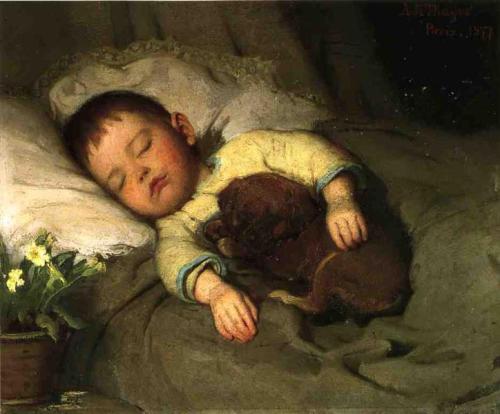 Abbott Handerson Thayer 1887 sleep-1887.jpg!Large