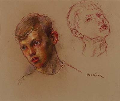 pastel-2 Robert Brackman