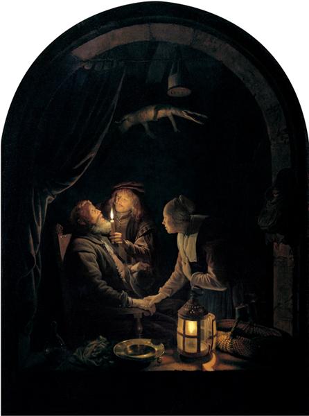 gerrit dou 1660 dentist-by-candlelight.jpg!Large